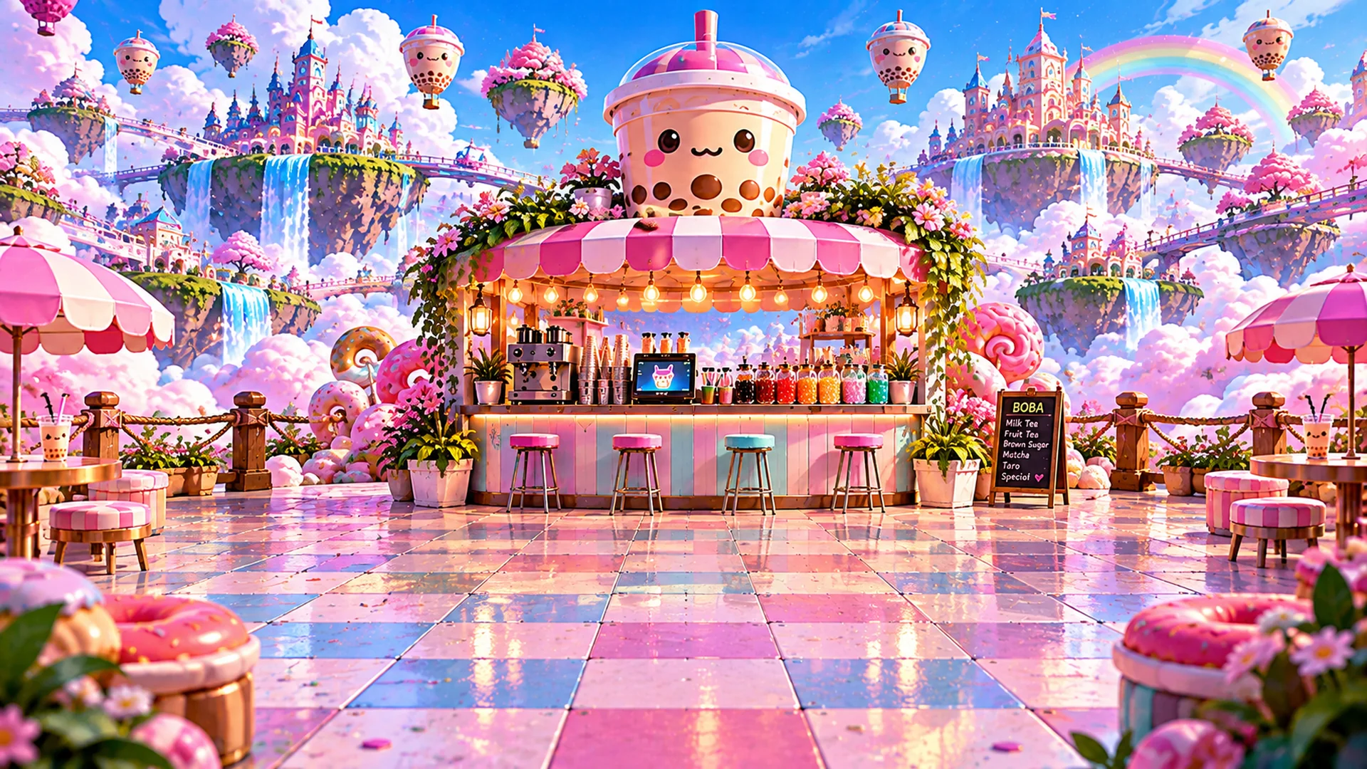 Dreamy Candy Cloud arena