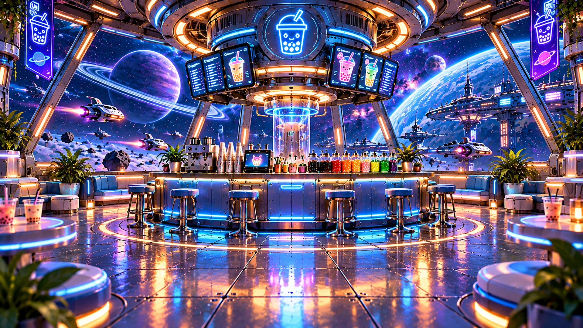 Cosmic Galactic Station arena