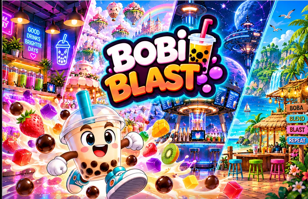 Bobi Blast action artwork